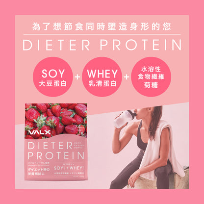 VALX Dieter Protein 1kg Basque Cheesecake